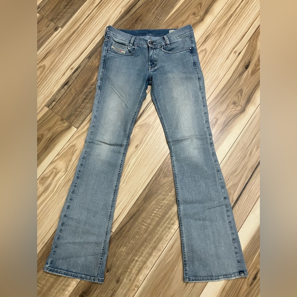 Diesel Light Blue Bootcuts Jeans